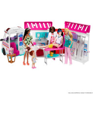 BARBIE LEĻĻU 2IN1 ĀTRĀS PALĪDZĪBAS MAŠĪNA HKT79