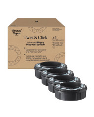 TOMMEE TIPPEE SANGENIC TWIST AND CLICK ADVANCED KASETES, 4 GAB. KOMPLEKTS