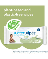 WATERWIPES BEZSMARŽAS MITRĀS SALVETES, 12 IEPAKOJUMI PA 60 GAB. SENSITIVE