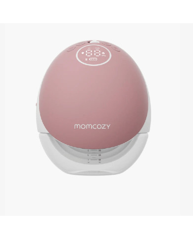 MOMCOZY DUBULTAIS PĀRNĒSĀJAMS BEZVADU PIENA PUMPIS M9, PINK