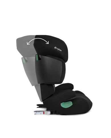 CYBEX SOLUTION X I-FIX AUTO KRĒSLIŅŠ 15-36 KG., PURE BLACK