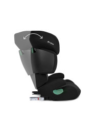 CYBEX SOLUTION X I-FIX AUTO KRĒSLIŅŠ 15-36 KG., PURE BLACK