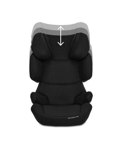 CYBEX SOLUTION X I-FIX AUTO KRĒSLIŅŠ 15-36 KG., PURE BLACK