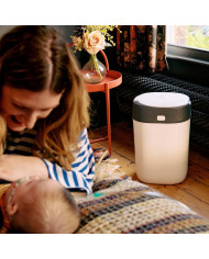TOMMEE TIPPEE SANGENIC TWIST AND CLICK ADVANCED AUTIŅBIKSĪŠU KONTEINERS UN 2 GAB. KASEŠU KOMPLEKTS, WHITE