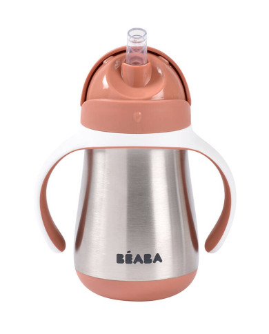 BEABA METĀLA DZĒRIENKARAFE 250 ML TERRACOTA