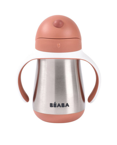 BEABA METĀLA DZĒRIENKARAFE 250 ML TERRACOTA