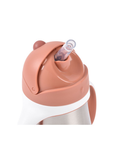 BEABA METĀLA DZĒRIENKARAFE 250 ML TERRACOTA