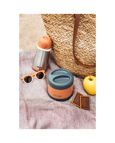 BEABA METĀLA DZĒRIENKARAFE 250 ML TERRACOTA