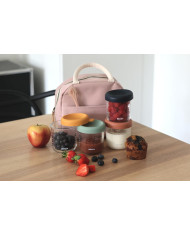 BEABA 4 GAB. STIKLA TRAUKU KOMPLEKTS (4 GAB. PA 250 ML), SUNRISE
