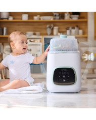 MOMCOZY PUDELĪŠU MAZGĀTĀJS KLEANPAL PRO AR STERILIZĀCIJAS UN ŽĀVĒŠANAS FUNKCIJU