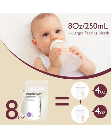 MOMCOZY PIENA UZGLABĀŠANAS MAISIŅI AR SNĪPI, 120 GAB.
