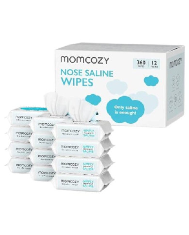 MOMCOZY MITRĀS SALVETES AR SĀLS ŠĶĪDUMU, 12 IEPAKOJUMI PA 60 GAB.