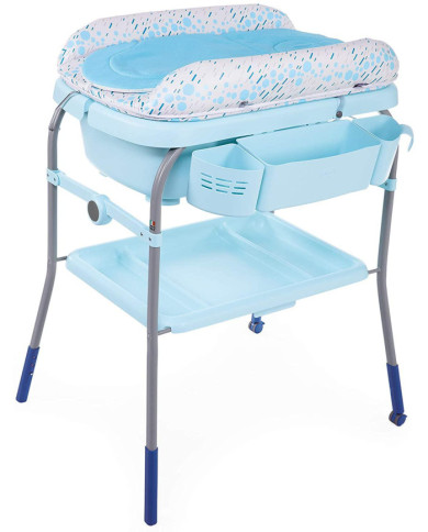 CHICCO CUDDLE&BUBBLE PĀRVIETOJAMS GALDS AR VANNI, OCEAN