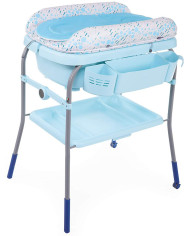 CHICCO CUDDLE&BUBBLE PĀRVIETOJAMS GALDS AR VANNI, OCEAN