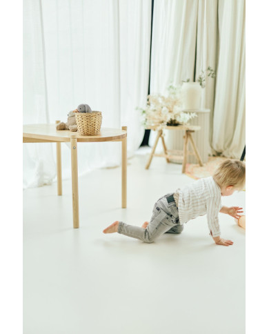 CHILDHOME 2IN1 ŠŪPULIŠKIS-GALDIŅŠ TEDDY WHITE