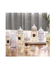 SPECTRA PPSU PUDELE, 260 ML, AR S IZMĒRA UZGAĻU, CREAM VANILLA