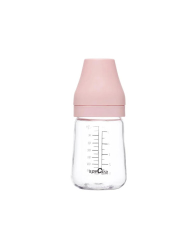 SPECTRA PA PUDELE, 160 ML, AR S IZMĒRA UZGAĻU, POWDER PINK