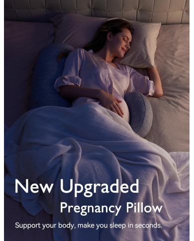 MOMCOZY GRŪTNIECĪBAS SPILVENS AR DZESĒJOŠU AUDUMU, F FORMAS