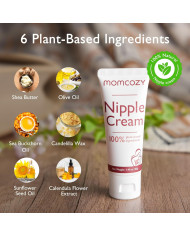 MOMCOZY 100 PROC. DABISKS, VEGĀNISKS, BEZ LANOLĪNA, KRŪŠU GALU KRĒMS