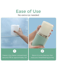 MOMCOZY CEĻOJUMU MĀTES PIENA SALDĒTĀJS