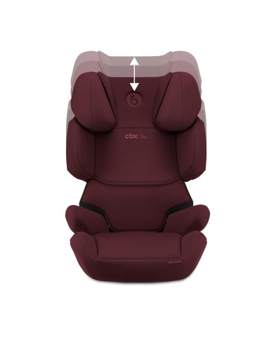 CYBEX SOLUTION X I-FIX AUTOMAŠĪNAS SĒDEKLIS 15-36 KG., RUMBA RED