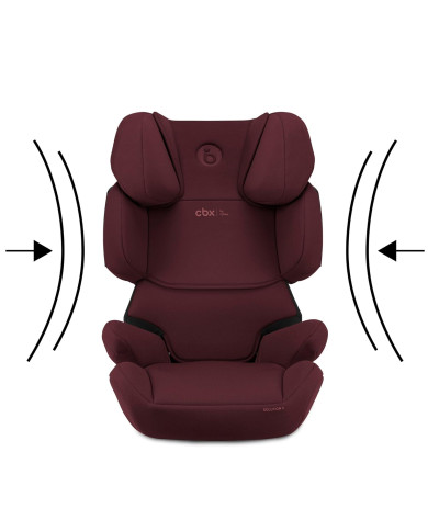 CYBEX SOLUTION X I-FIX AUTOMAŠĪNAS SĒDEKLIS 15-36 KG., RUMBA RED