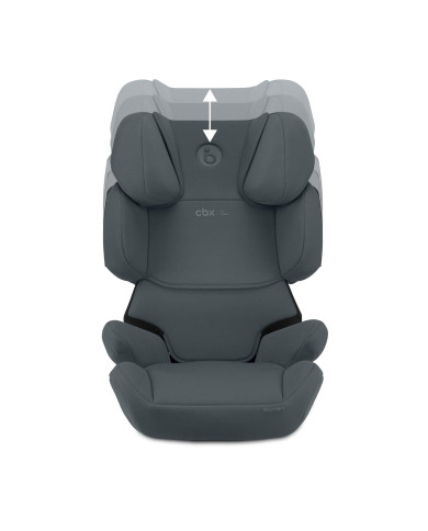 CYBEX SOLUTION X I-FIX AUTOMAŠĪNAS SĒDEKLIS 15-36 KG., COBBLESTONE