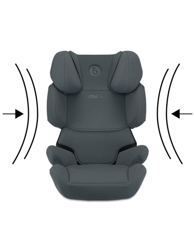 CYBEX SOLUTION X I-FIX AUTOMAŠĪNAS SĒDEKLIS 15-36 KG., COBBLESTONE