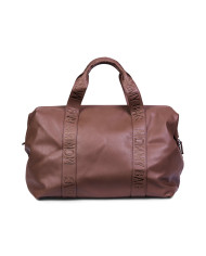 CHILDHOME LIELS MAMMAS PIEDERUMU MAISS MOMMY BAG, SIGNATURE - VEGAN LEATHER - DARK BROWN