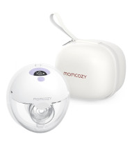 MOMCOZY Pārnēsājamais Bezvadu Krūts sūknis M5 - Purpursarkans