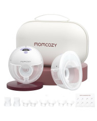 MOMCOZY Nešiojams Bezvadu Piena sūknis M5 - Violets