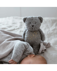 MOONIE 2.0 Miedziņš Lācītis Grey – Zīdaiņa Miera Draugs
