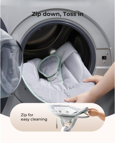 MOMCOZY Elektriskās 3D Kustību Šūpoles Zīdaiņiem Cocosway