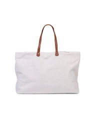 CHILDHOME FAMILY BAG SOMA, TEDDY OFF WHITE - Stilīgs un Ērts