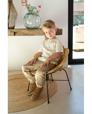 CHILDHOME Bērnu Rotangpalmas Krēsls FLOWER - Stils Dizains