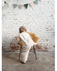 CHILDHOME Bērnu Rotangpalmas Krēsls FLOWER - Stils Dizains