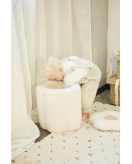 CHILDHOME Bērnu Pufs-Krātuve - Zieds Balts