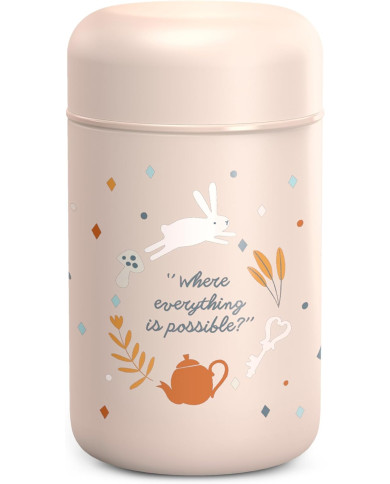SUAVINEX Termo Maisto Trauks Wonderland 400ml Rozā