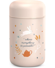 SUAVINEX Termo Maisto Trauks Wonderland 400ml Rozā