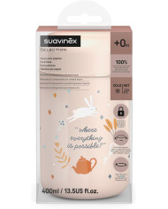 SUAVINEX Termo Maisto Trauks Wonderland 400ml Rozā