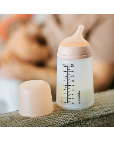 SUAVINEX ZERO ZERO ANTI-COLIC PUDELE, 270 ML, NO +3 MĒN.