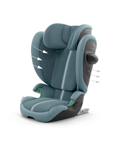 CYBEX Solution Plus G2 i-Fix Sēdeklis 15-36 kg - Stormy Blue