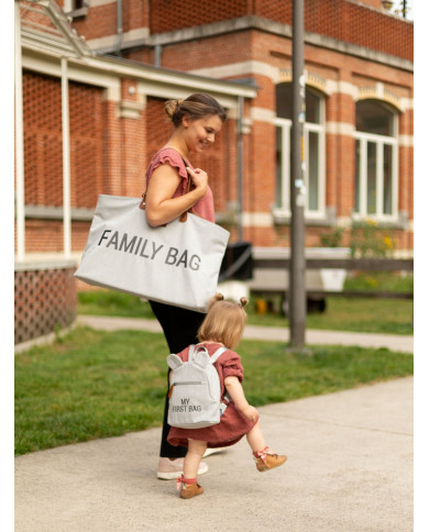 CHILDHOME Bērnu Mugursoma My First Bag Grey