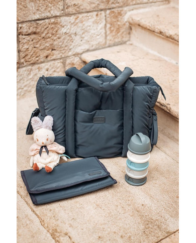 BEABA Mammas Soma Puffy Paris Dark Heather Grey - Stilīga un Plaša
