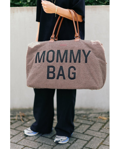 CHILDHOME Mommy Bag - Teddy Soft Brown | Māmiņu Piederumu Soma
