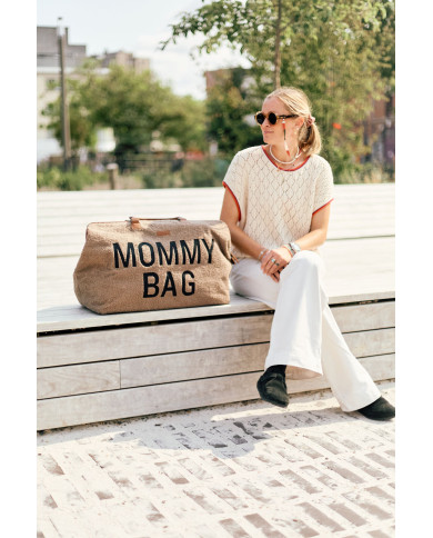 CHILDHOME Mommy Bag - Teddy Soft Brown | Māmiņu Piederumu Soma