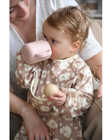BEABA silikona 2-in-1 mācību krūzīte Cotton Candy | Kinderland