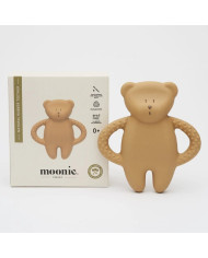Moonie dabīgās gumijas graužamais lācītis – Cappuccino