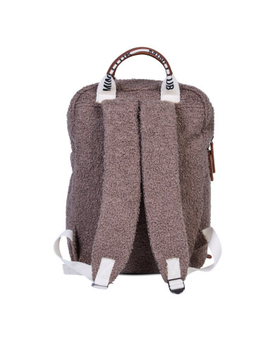 CHILDHOME bērnu mugursoma Mini Club Signature (Teddy Soft Brown) | Kinderland