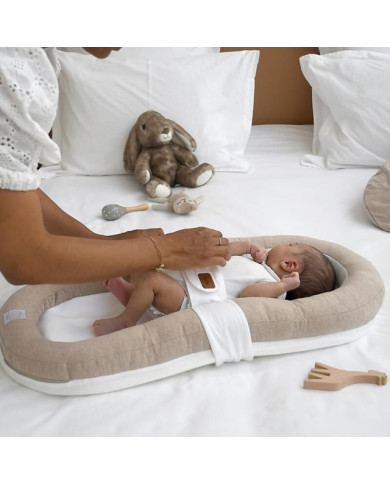 Beaba Cocoony zīdaiņa ligzdiņa Heather Grey | Kinderland